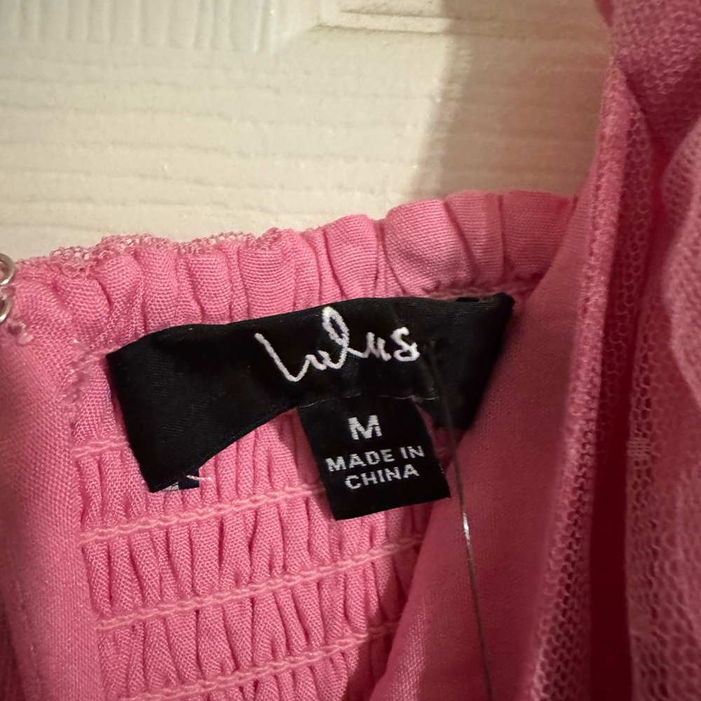 Lulu’s Pink Mini Dress - Picture 4 of 5